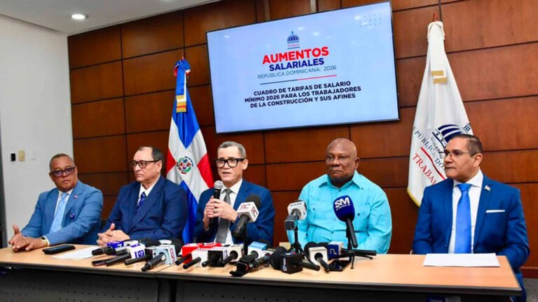 El Comité Nacional de Salarios aprobó un incremento de 20 % en los salarios mínimos correspondientes a diferentes categorías de trabajadores del sector construcción.