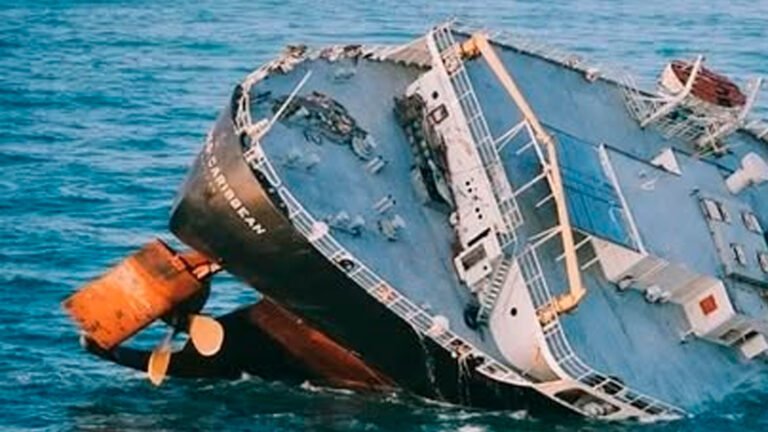 El Progress IV, mercante registrado bajo bandera dominicana, se hundió en aguas del mar Negro después de un incendio cuyo origen es investigado por las autoridades rumanas como un posible ataque con drones.