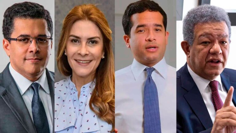 La encuesta de ACD Media midió las preferencias por figuras como David Collado, Carolina Mejía, Omar Fernández y Leonel Fernández de cara al escenario político de 2028.