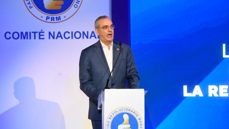 Luis Abinader fue escogido para encabezar la dirección del Partido Revolucionario Moderno durante el período 2026-2030.